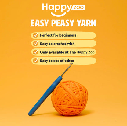 Patrick the Penguin - Happy Zoo Beginners Crochet Kit - Perfect Gift with Step-by-Step Video Tutorial