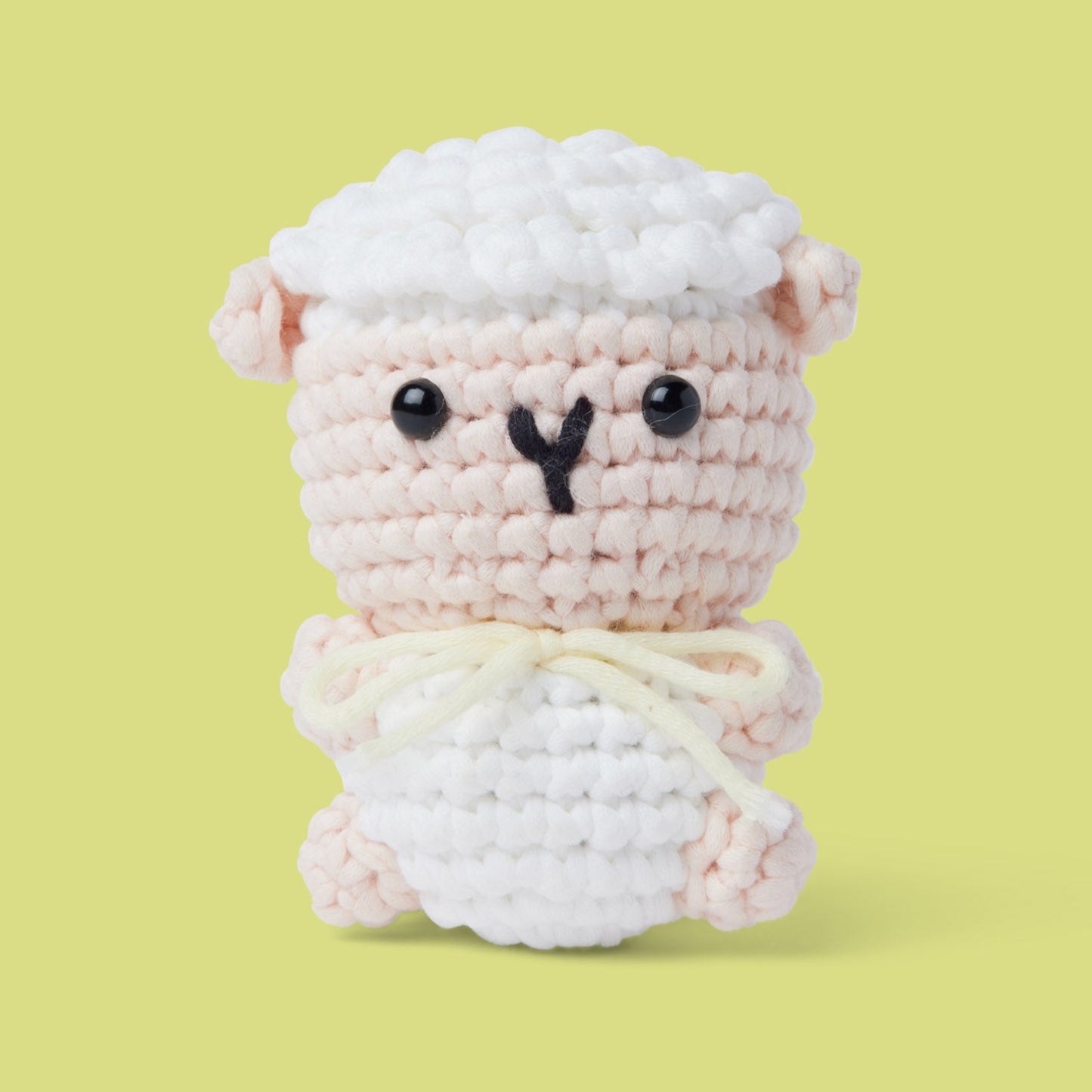 Charlotte the Sheep - Happy Zoo Beginners Crochet Kit - Perfect Gift with Step-by-Step Video Tutorial