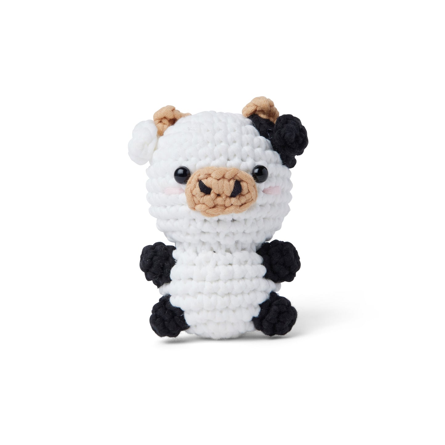Daisy the Cow - Happy Zoo Beginners Crochet Kit - Perfect Gift with Step-by-Step Video Tutorial