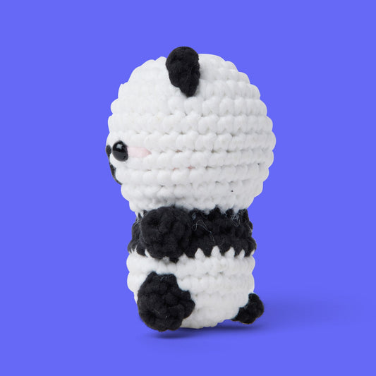 Penny the Panda - Happy Zoo Beginners Crochet Kit - Perfect Gift with Step-by-Step Video Tutorial