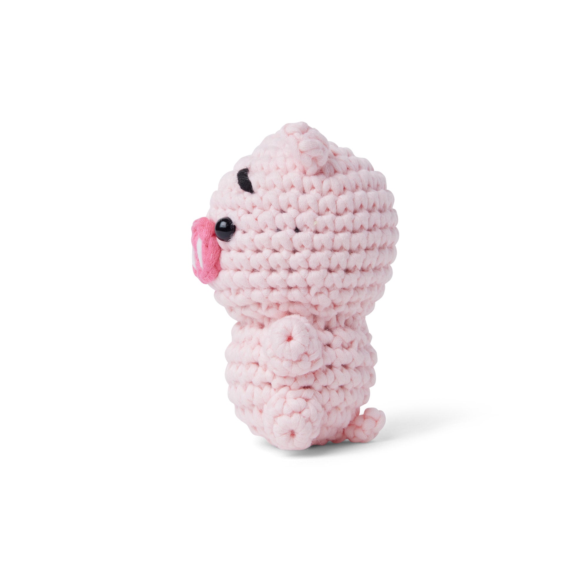 Poppy the Pig - Happy Zoo Beginners Crochet Kit - Perfect Gift with Step-by-Step Video Tutorial